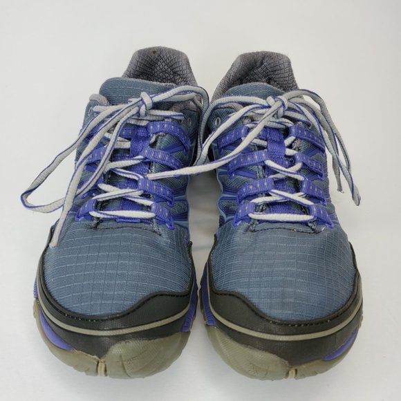 Merrell Shoes Womens Size 7 Trail Running Dark Slate Blue Gray Hiking Lace Up. G - Picture 5 of 16